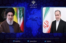 I.R. Iran, Ministry of Foreign Affairs- Iran FM offers condolences and congratulations to Hezbollah chief over martyrdom of resistance commanders